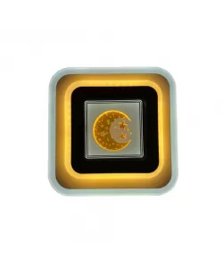 Lustra LED Kaylee 35W Alb Negru