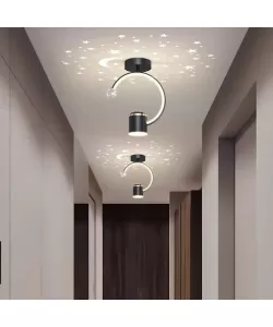 Lustra LED Kenya 34W Negru