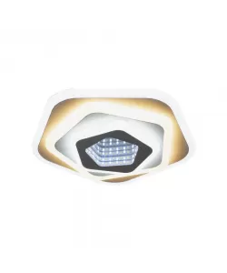 Lustra LED 3D Kerensa 36W Alb Lustra LED 3D Kerensa 36W Alb