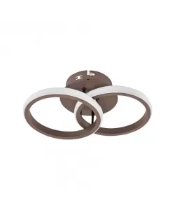 Lustra LED Lilia, 24W, Rotunda, Maro, Acril, Lumina Rece/Calda/Neutra