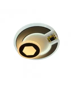 Lustra LED Madelyn 33W Alb Negru
