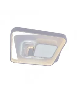 Lustra LED Manipura cu Telecomanda, 144W, Acril, Alb, IP.20, Dimabila