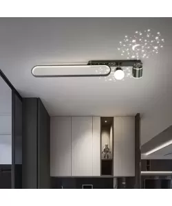 Lustra LED Meissun 44W Negru