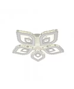 Lustra LED Cristal cu Telecomanda Midori 170W Dimabila Alb