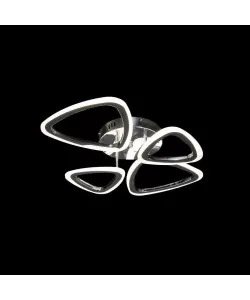 Lustra Led Miriam cu Telecomanda, 84W, Dimabila, Acril - RESIGILATE -