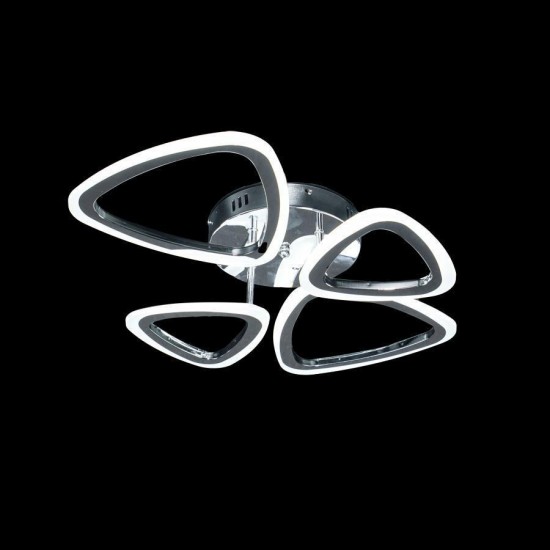 Lustra Led Miriam cu Telecomanda, 84W, Dimabila, Acril - RESIGILATE -
