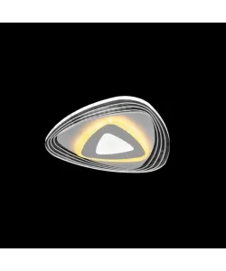 Lustra LED Molly, 46W, Alb, Acril, 3000/4000/6000K