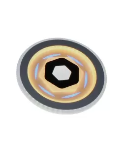 Lustra LED Naos, 30W, Alb, Acril, Lumina Rece/Calda/Neutra
