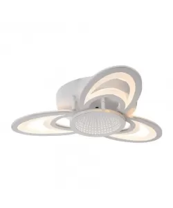 Lustra LED 3D cu Telecomanda Koa 120W Dimabila Alb