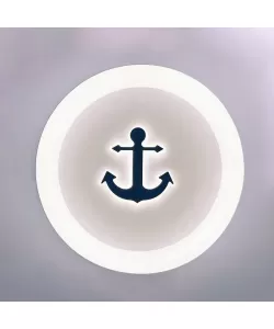 Lustra LED 68W Navy Alb Lustra LED 68W Navy Alb