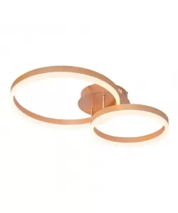 Lustra LED Orion cu Telecomanda, 100W, Dimabila, Auriu