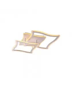 Lustra LED cu Telecomanda Pandora 114W Dimabila Alb