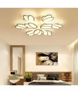 Lustra LED cu Telecomanda Patricia 200W Dimabila Alb