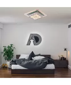 Lustra LED Primula, 24W, Lumina Rece/Calda/Neutra, Alb