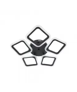 Lustra LED Pulsaris 45W Alb Negru