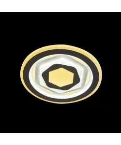 Lustra LED RGB Melanie, 36W, Alb