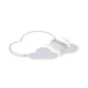 Lustra LED cu Telecomanda Rioko 86W Dimabila Alb Lustra LED cu Telecomanda Rioko 86W Dimabila Alb