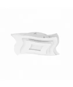 Lustra LED Roxana, 50W, Lumina Rece/Calda/Neutra/ Alb