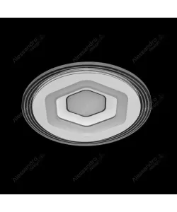 Lustra LED Sabina, 70W, Alb, Acril, 3000/4000/6000K