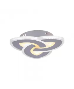 Lustra LED Sageata, 48W, Lumina Rece/Calda/Neutra, Alb