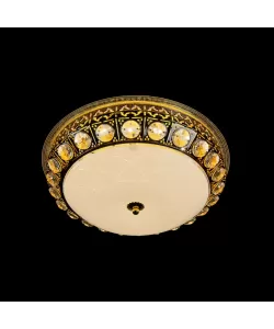 Lustra LED Sargas, 80W, Auriu, ABS; 3000/4000/6000K