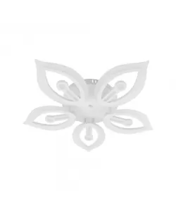 Lustra LED Secunda cu Telecomanda, 120W, 2.4GHz, Dimabila. Acril, Alb