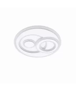 Lustra LED Sora, 40W, Alb, Acril, 3000/4000/6000K