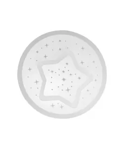 Lustra LED Heath Stea 30W Rotund Alb