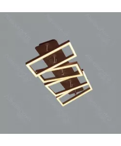 Lustra LED Syeira, 136W, Dimabila, Maro