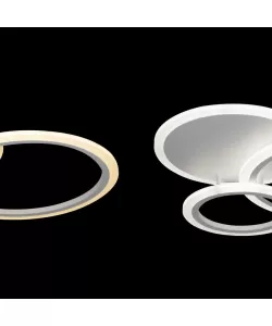 Lustra LED cu Telecomanda Karson 52W Dimabila Alb Lustra LED cu Telecomanda Karson 52W Dimabila Alb