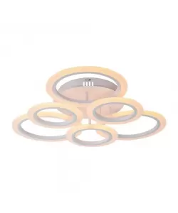 Lustra LED cu Telecomanda Amalia 120W Dimabila Alb - RESIGILAT -