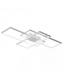 Lustra LED cu Telecomanda Larry 108W Dimabila Alb