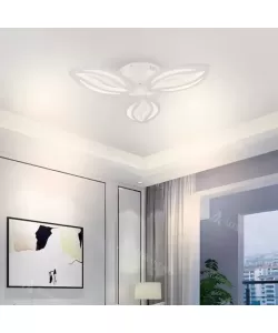 Lustra LED cu Telecomanda Anya 30W Dimabila Alb Lustra LED cu Telecomanda Anya 30W Dimabila Alb