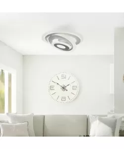 Lustra LED cu Telecomanda Ariana, 120W, Dimabila, Alb, Acril