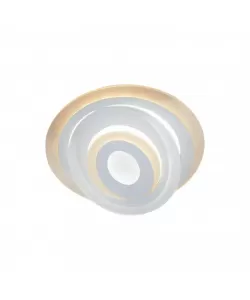 Lustra LED cu Telecomanda Ariana, 120W, Dimabila, Alb, Acril