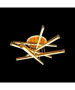 Lustra LED cu Telecomanda Arici, 90W, Dimabila, Acril