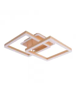 Lustra LED cu Telecomanda Arwen 142W Dimabila Auriu