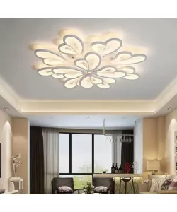 Lustra LED cu Telecomanda Beladonna 143W Dimabila Alb