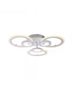 Lustra LED cu Telecomanda Bellini 80W Dimabila Alb