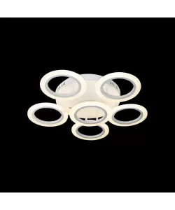 Lustra LED cu Telecomanda Boeme,50W, Dimabila, Alb Lustra LED cu Telecomanda Boeme,50W, Dimabila, Alb