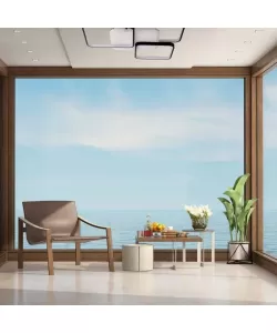 Lustra LED cu Telecomanda Carolina, 144W, Alb si Negru, Acril, Dimabila