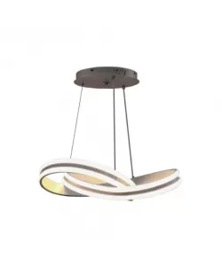 Lustra LED cu Telecomanda Catalina, 120W, Dimabila, Alb - Resigilat -