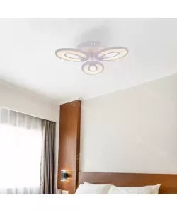 Lustra LED cu Telecomanda Kameron 80W Dimabila Alb