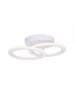 Lustra LED cu Telecomanda Cerc 24W Dimabila Alb - RESIGILAT -