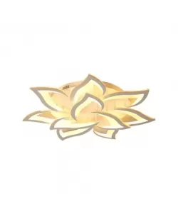 Lustra LED cu Telecomanda Cynthia, 164W, Alb, Acril, Dimabila