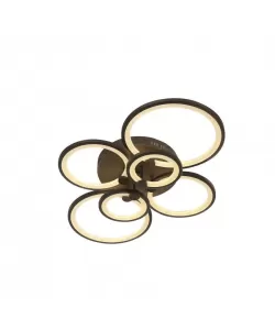 Lustra LED cu Telecomanda Edna 160W Dimabila Maro