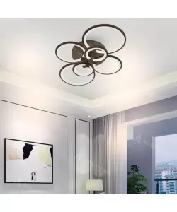 Lustra LED cu Telecomanda Edna 160W Dimabila Maro -RESIGILAT-