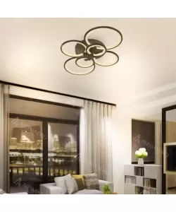 Lustra LED cu Telecomanda Edna 160W Dimabila Maro -RESIGILAT-