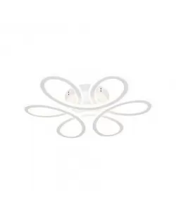 Lustra LED cu Telecomanda, Eliza, 120W, Dimabila, Alb -RESIGILAT-