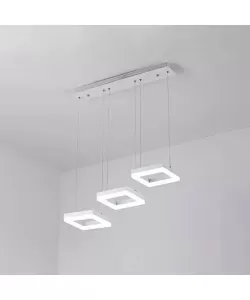 Lustra LED cu Telecomanda Ellie 42W Dimabila Alb